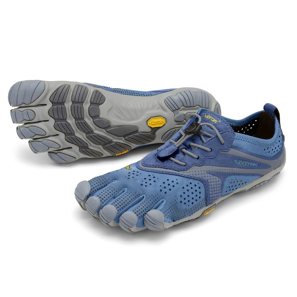 Vibram FiveFingers Dames V-Run - Hardloopschoenen Blauw - 403562VCE